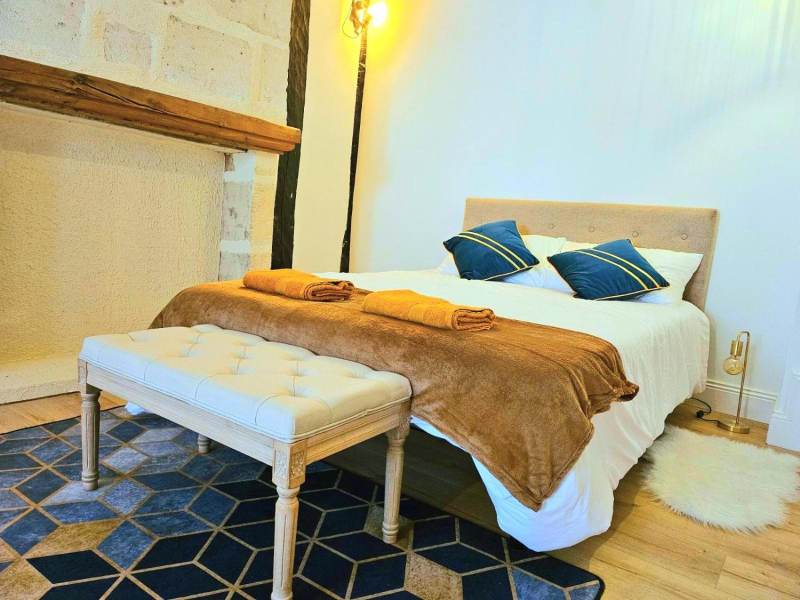 La Dame Blanche - Appartement Hypercentre Historique 부르주 외부 사진